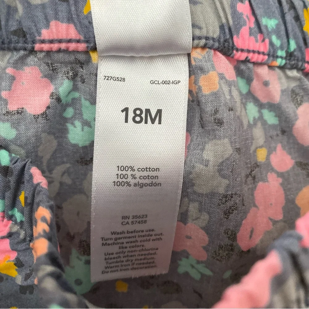 Carter's Baby Girls Outfit 18 months Floral